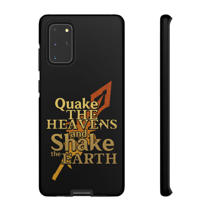 Keith Silverstein - Quake the Heavens... Quote - Cell Phone Case