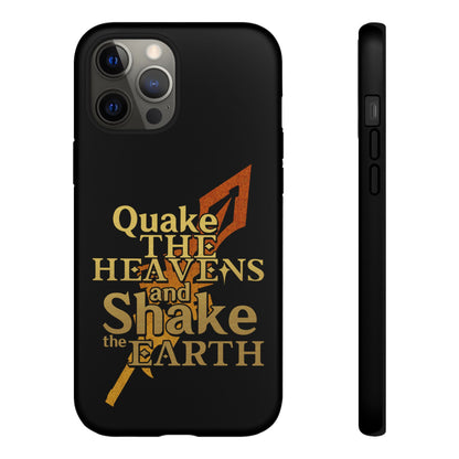 Keith Silverstein - Quake the Heavens... Quote - Cell Phone Case