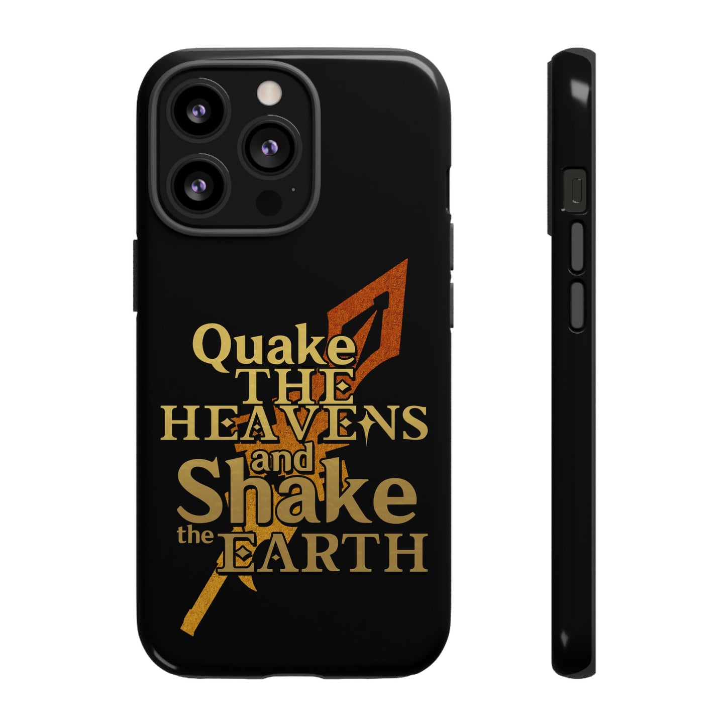 Keith Silverstein - Quake the Heavens... Quote - Cell Phone Case