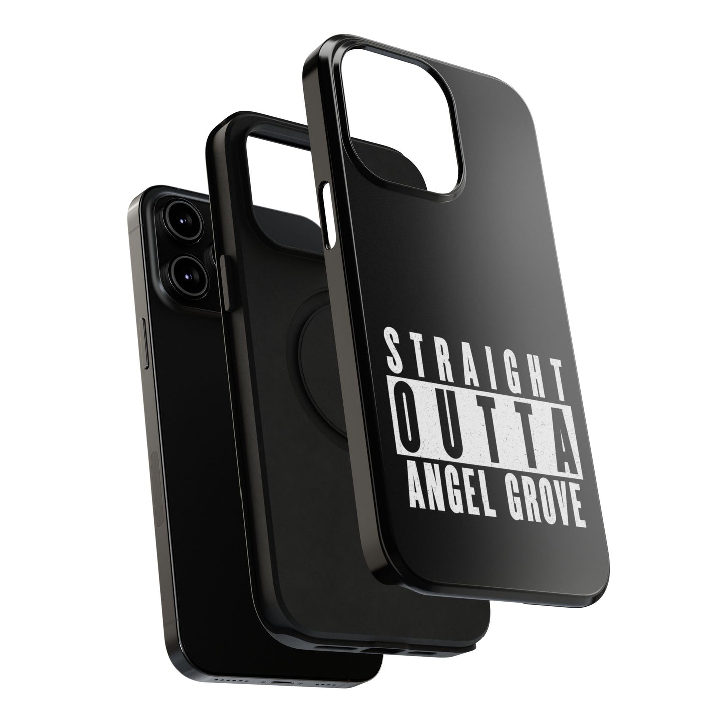 Walter Jones - Straight Outta Angel Grove - Black - Impact-Resistant Case