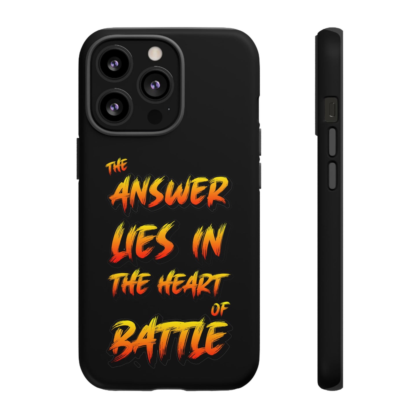 Kyle Hebert - The Answer Lies in the Heart of Battle - Phone Case