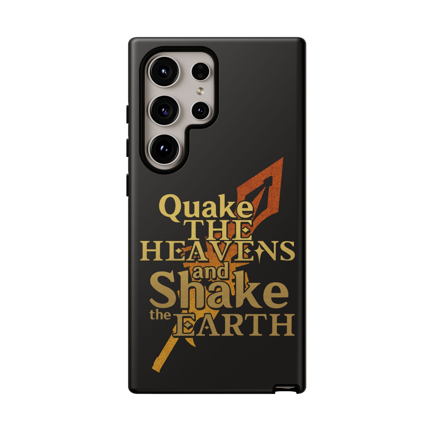 Keith Silverstein - Quake the Heavens... Quote - Cell Phone Case