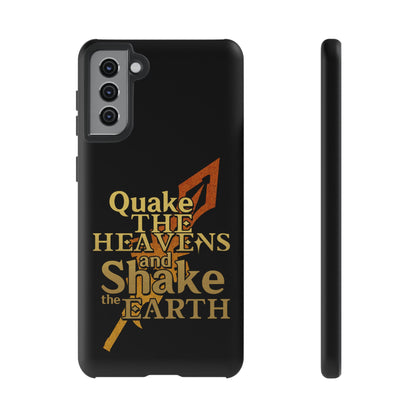 Keith Silverstein - Quake the Heavens... Quote - Cell Phone Case