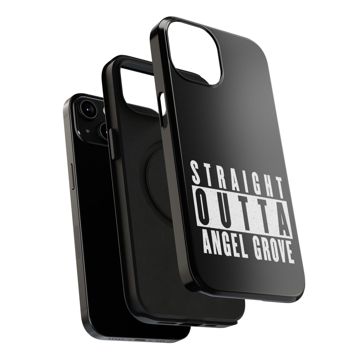 Walter Jones - Straight Outta Angel Grove - Black - Impact-Resistant Case