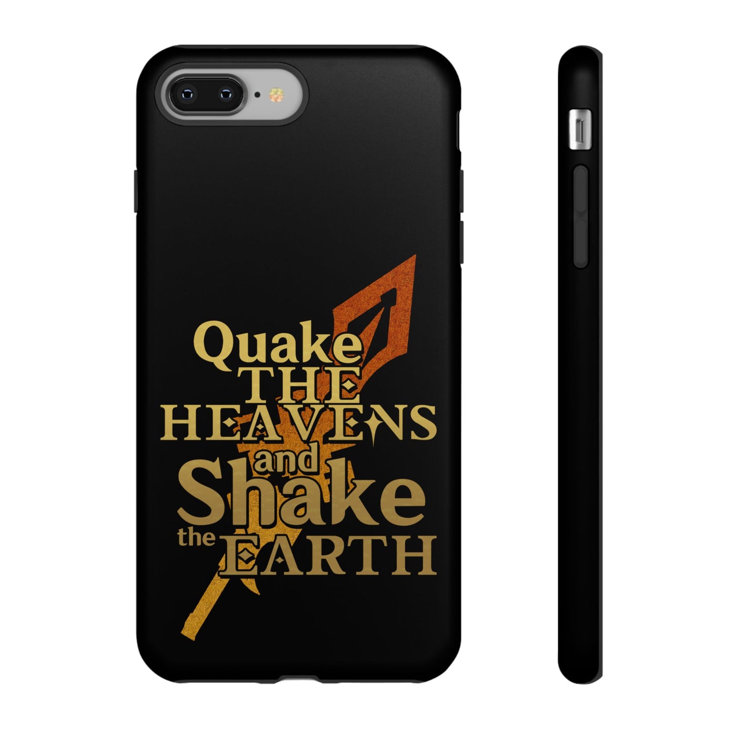 Keith Silverstein - Quake the Heavens... Quote - Cell Phone Case