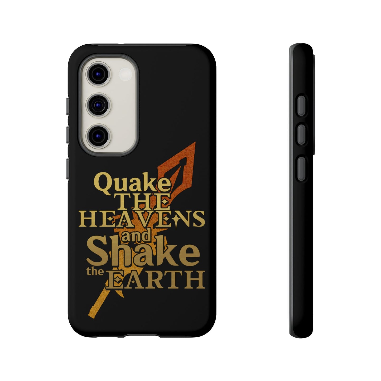 Keith Silverstein - Quake the Heavens... Quote - Cell Phone Case