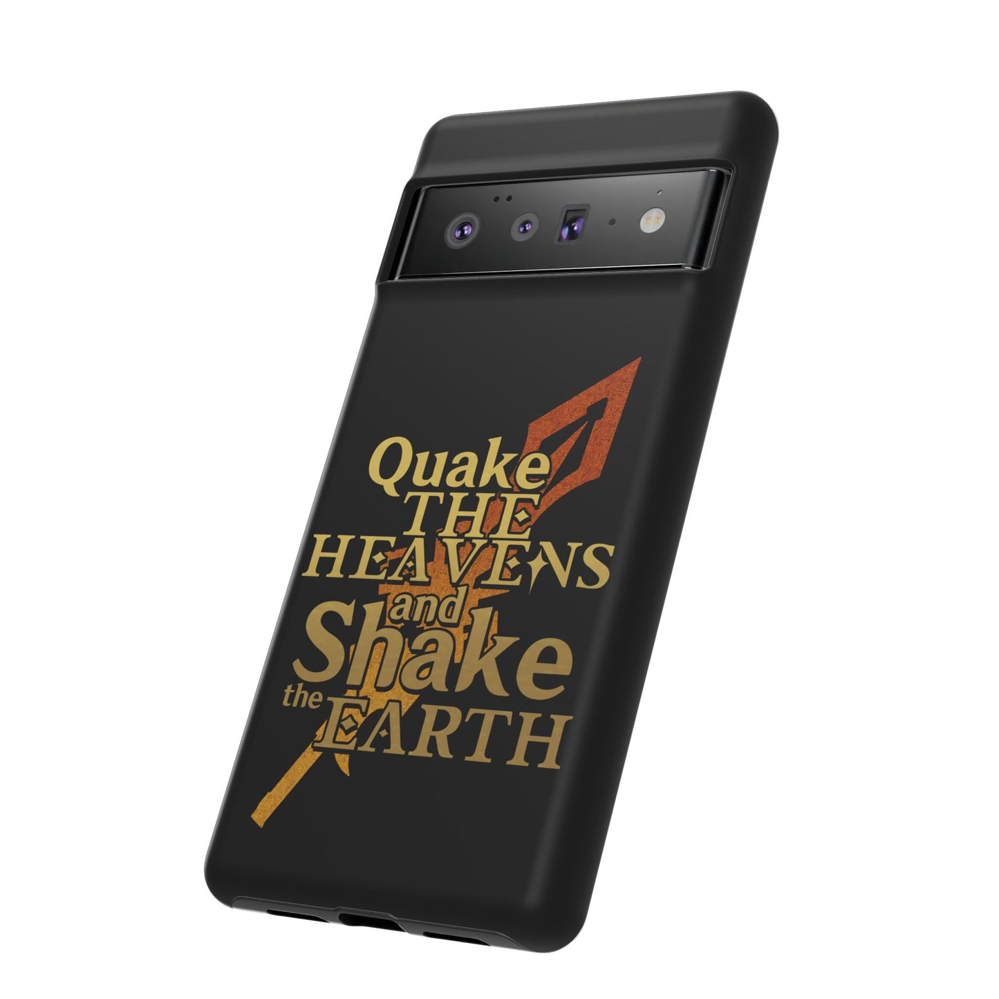 Keith Silverstein - Quake the Heavens... Quote - Cell Phone Case