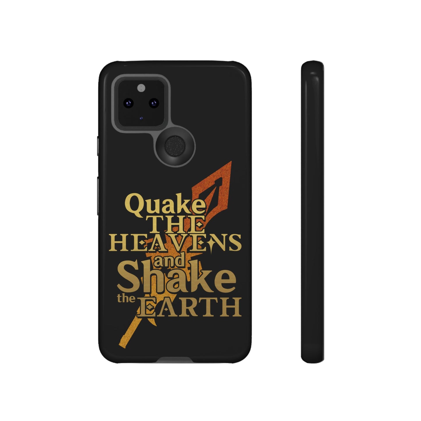 Keith Silverstein - Quake the Heavens... Quote - Cell Phone Case