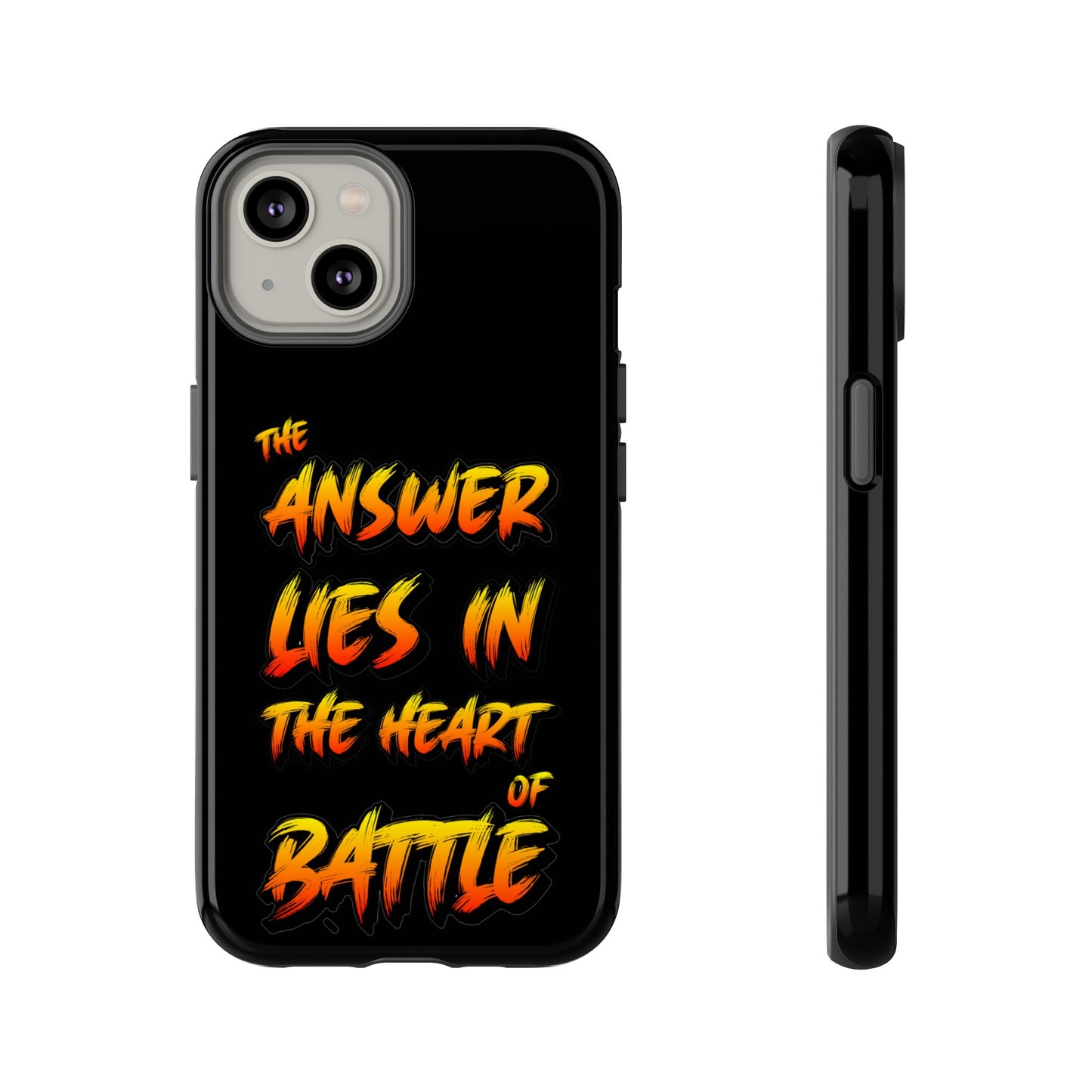 Kyle Hebert - The Answer Lies in the Heart of Battle - Phone Case