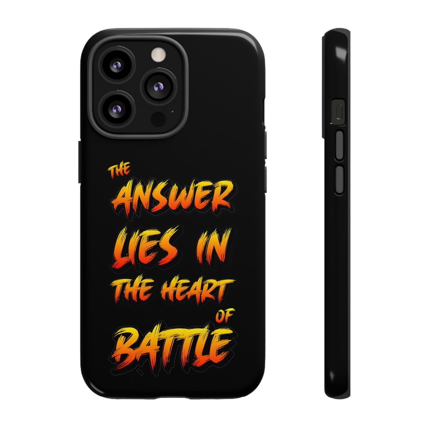 Kyle Hebert - The Answer Lies in the Heart of Battle - Phone Case