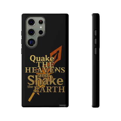 Keith Silverstein - Quake the Heavens... Quote - Cell Phone Case