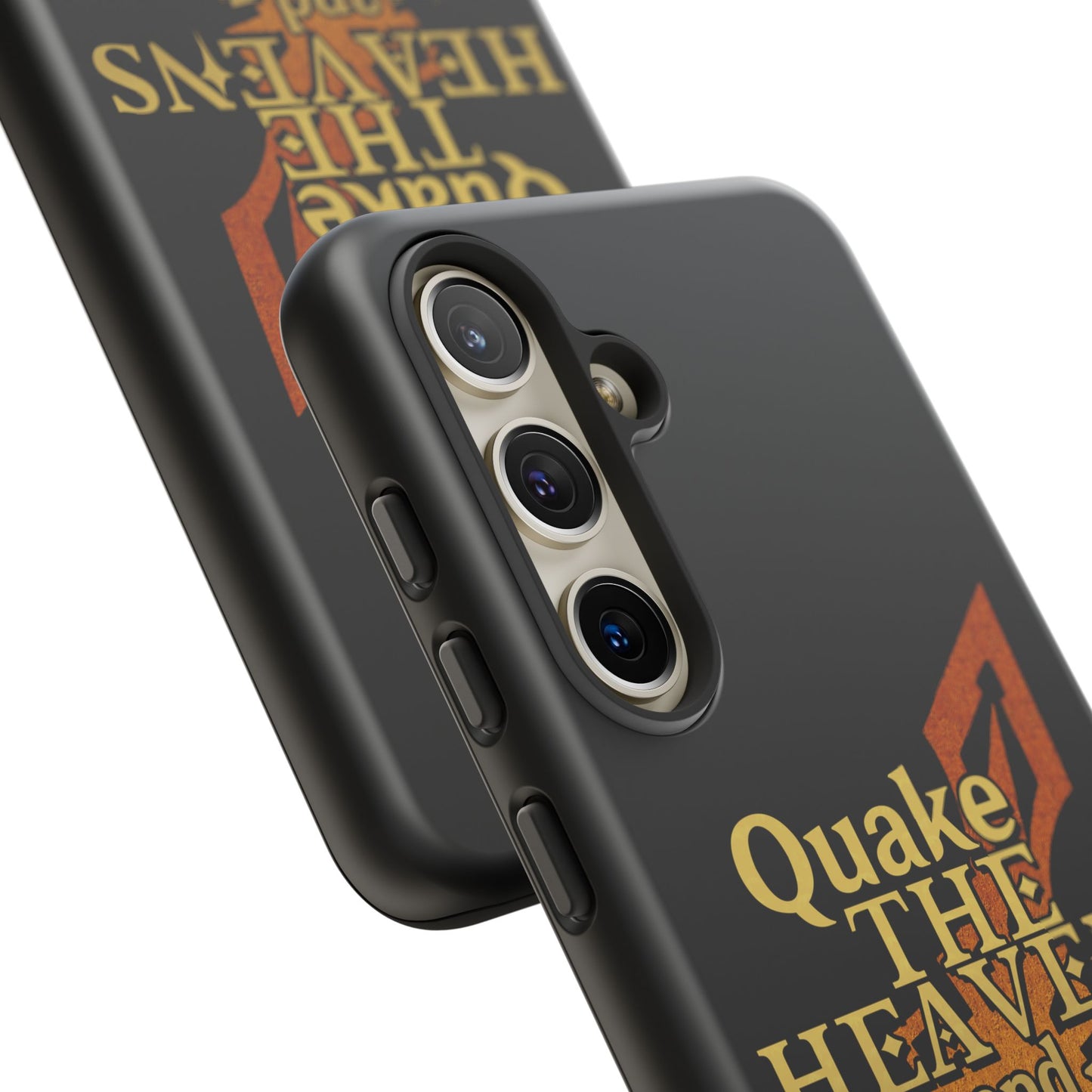 Keith Silverstein - Quake the Heavens... Quote - Cell Phone Case