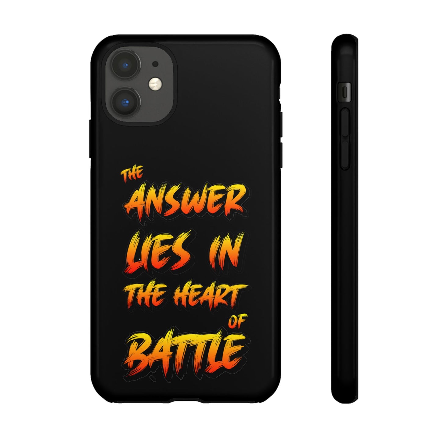 Kyle Hebert - The Answer Lies in the Heart of Battle - Phone Case