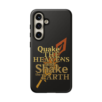 Keith Silverstein - Quake the Heavens... Quote - Cell Phone Case