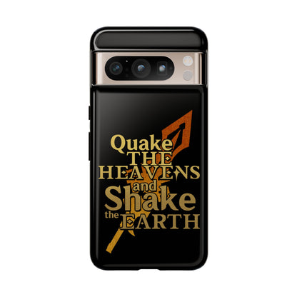 Keith Silverstein - Quake the Heavens... Quote - Cell Phone Case