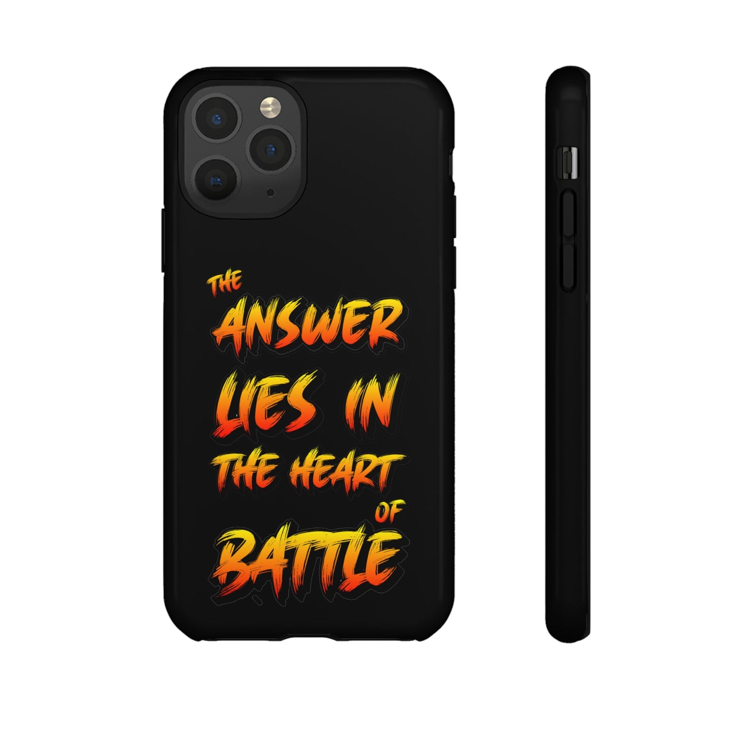 Kyle Hebert - The Answer Lies in the Heart of Battle - Phone Case