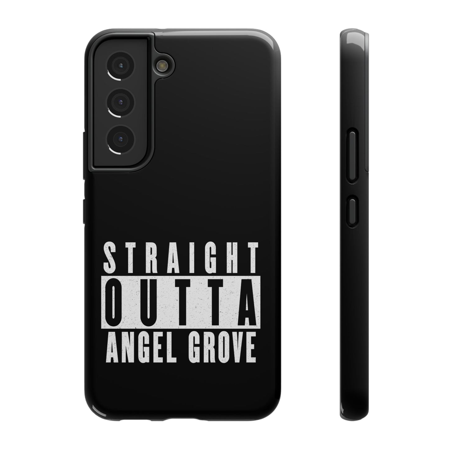 Walter Jones - Straight Outta Angel Grove - Black - Impact-Resistant Case