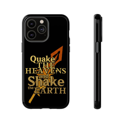 Keith Silverstein - Quake the Heavens... Quote - Cell Phone Case