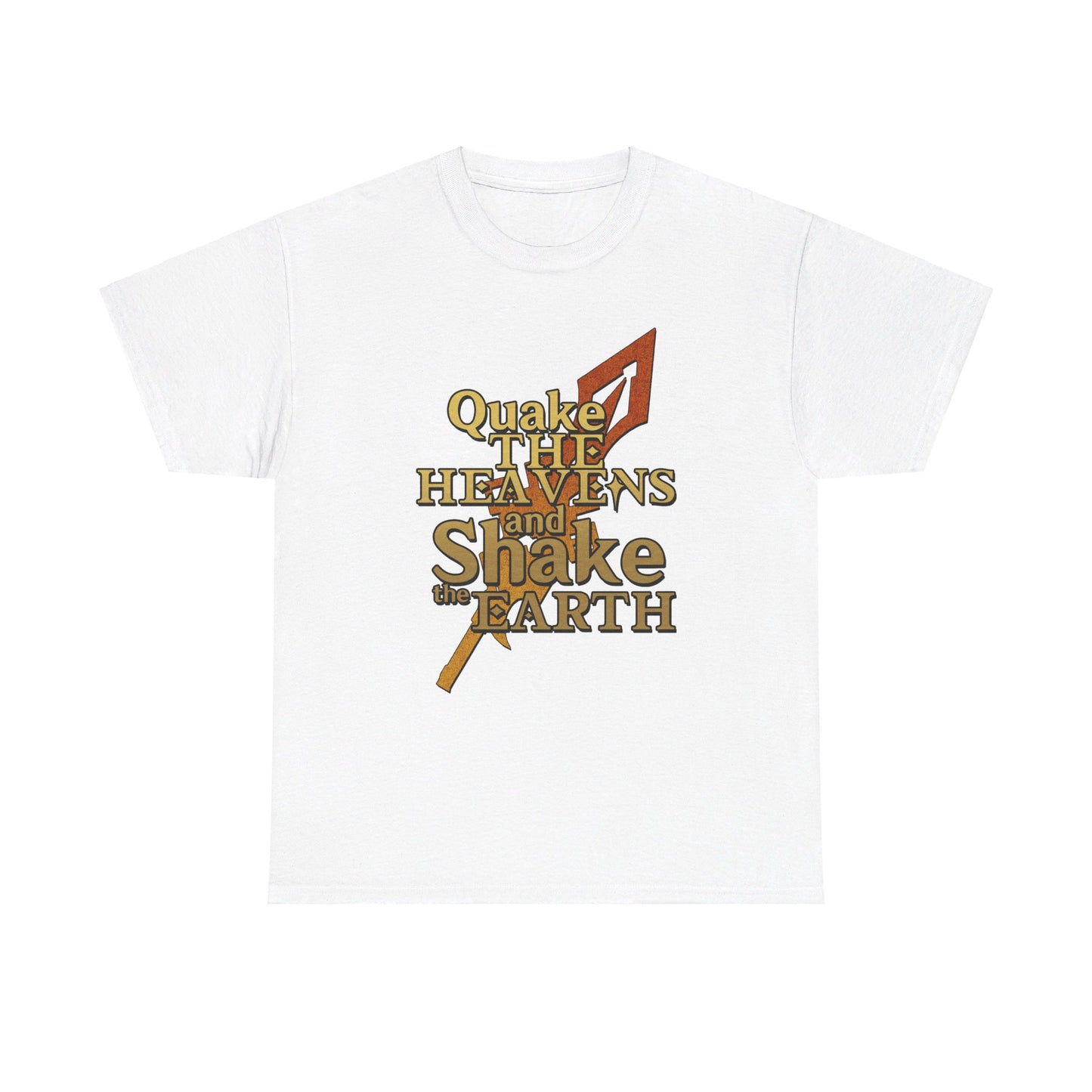 Keith Silverstein - Quake the Heavens... Quote Tee