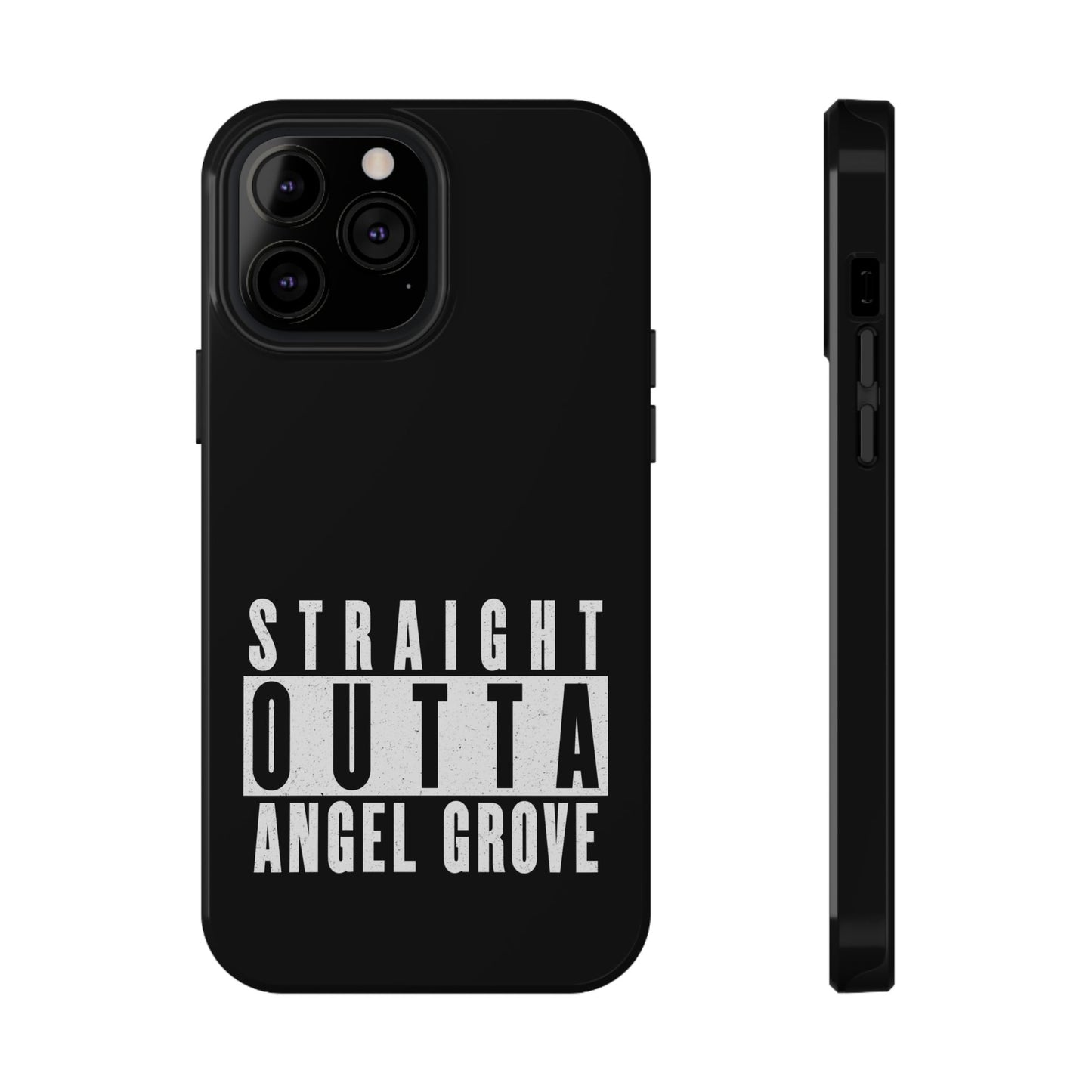 Walter Jones - Straight Outta Angel Grove - Black - Impact-Resistant Case