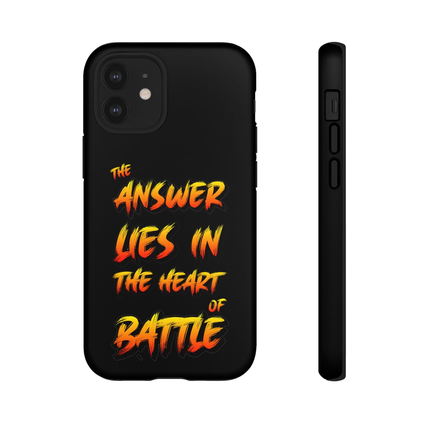 Kyle Hebert - The Answer Lies in the Heart of Battle - Phone Case