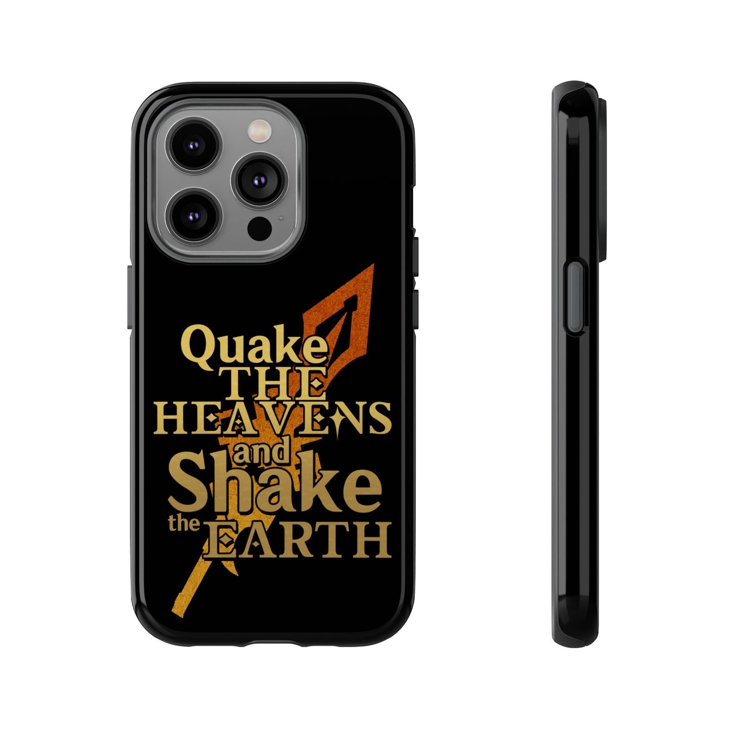 Keith Silverstein - Quake the Heavens... Quote - Cell Phone Case