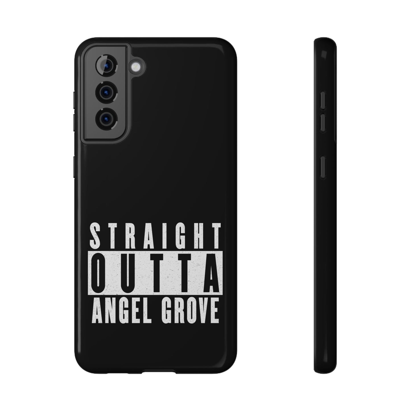 Walter Jones - Straight Outta Angel Grove - Black - Impact-Resistant Case