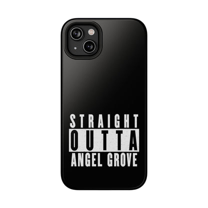 Walter Jones - Straight Outta Angel Grove - Black - Impact-Resistant Case