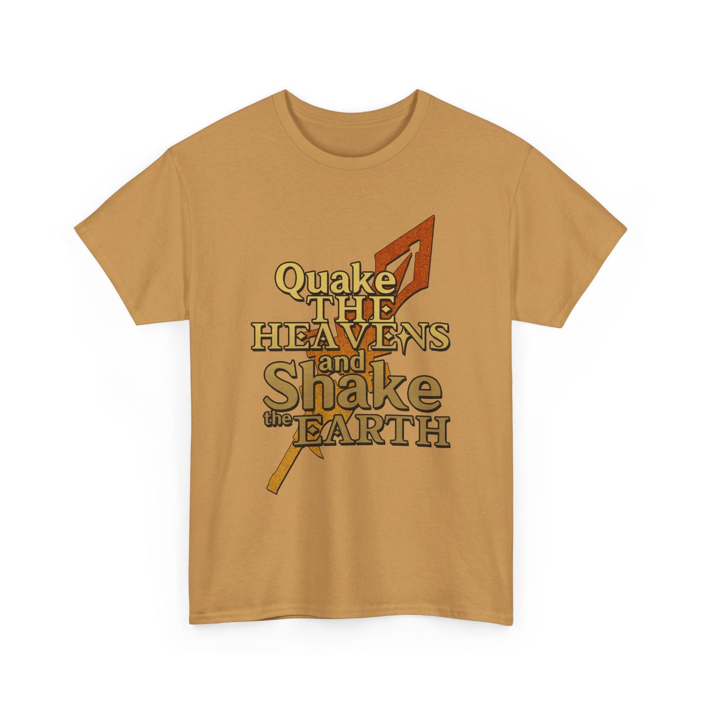 Keith Silverstein - Quake the Heavens... Quote Tee