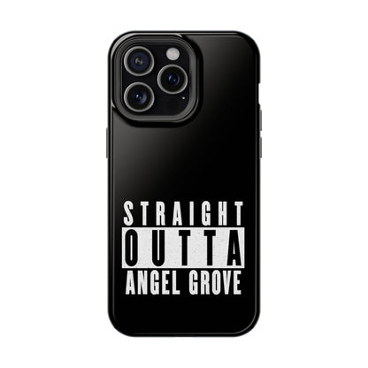 Walter Jones - Straight Outta Angel Grove - Black - Impact-Resistant Case