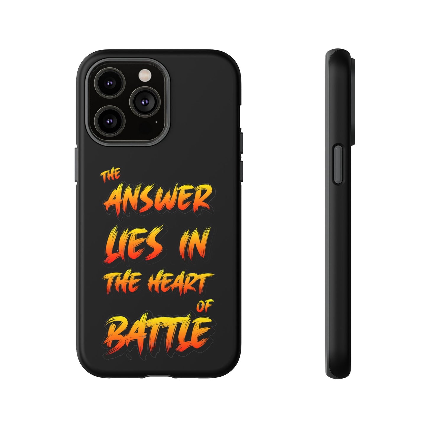 Kyle Hebert - The Answer Lies in the Heart of Battle - Phone Case