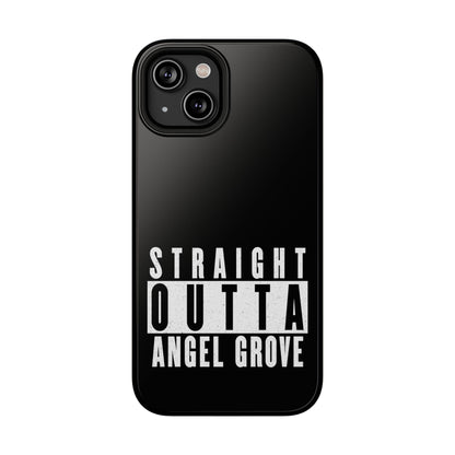 Walter Jones - Straight Outta Angel Grove - Black - Impact-Resistant Case