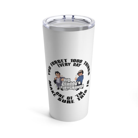 Ned Luke - Big Daddys Playground (Logo A) Tumbler 20oz