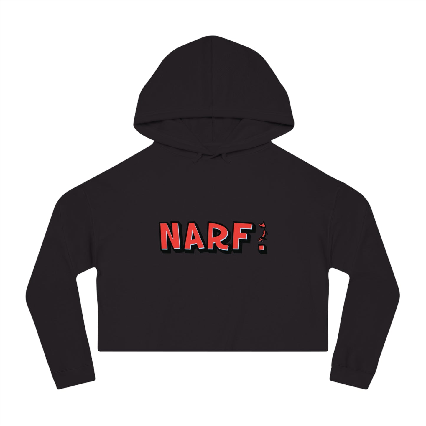 Rob Paulsen - Narf! Women’s Cropped Hooded Sweatshirt