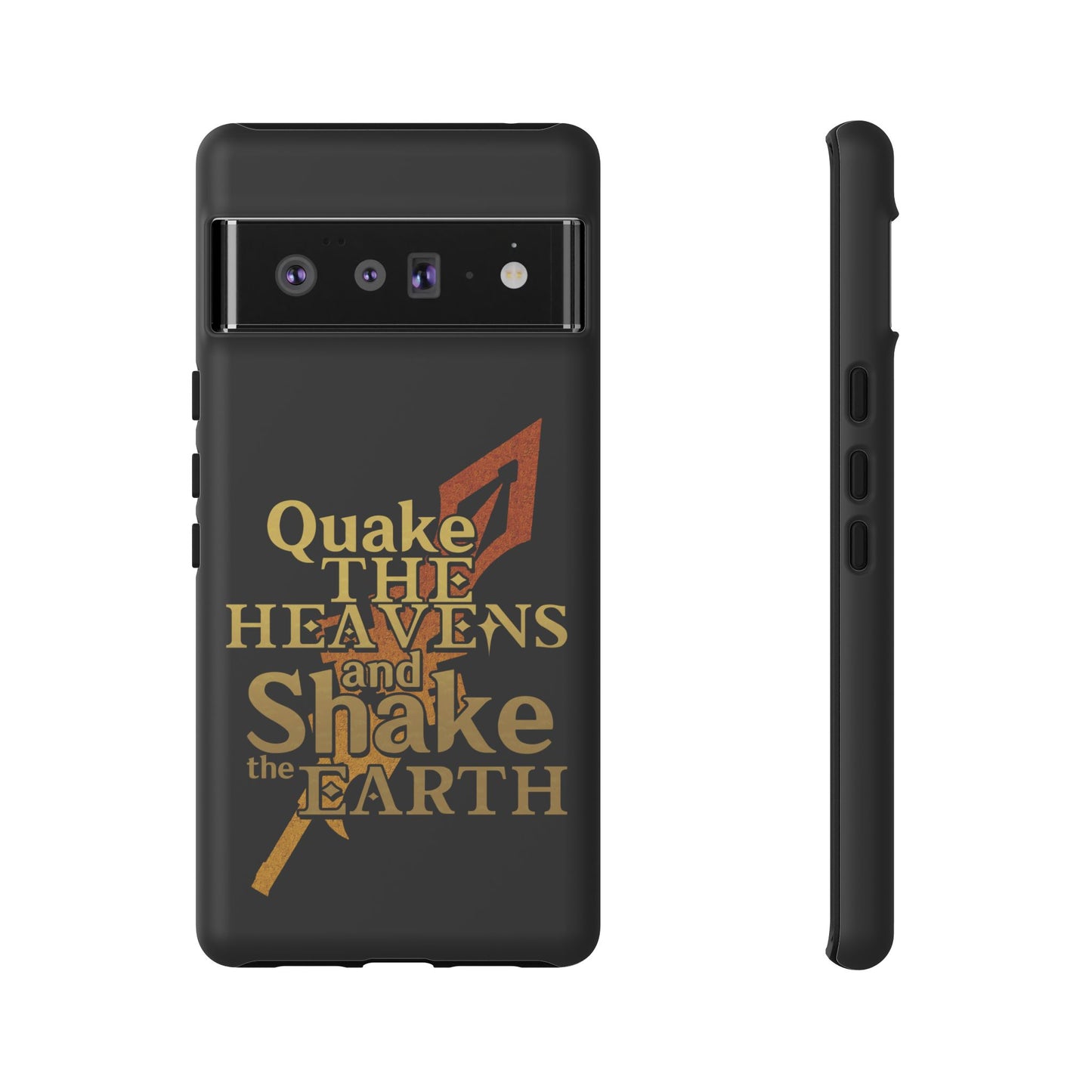 Keith Silverstein - Quake the Heavens... Quote - Cell Phone Case