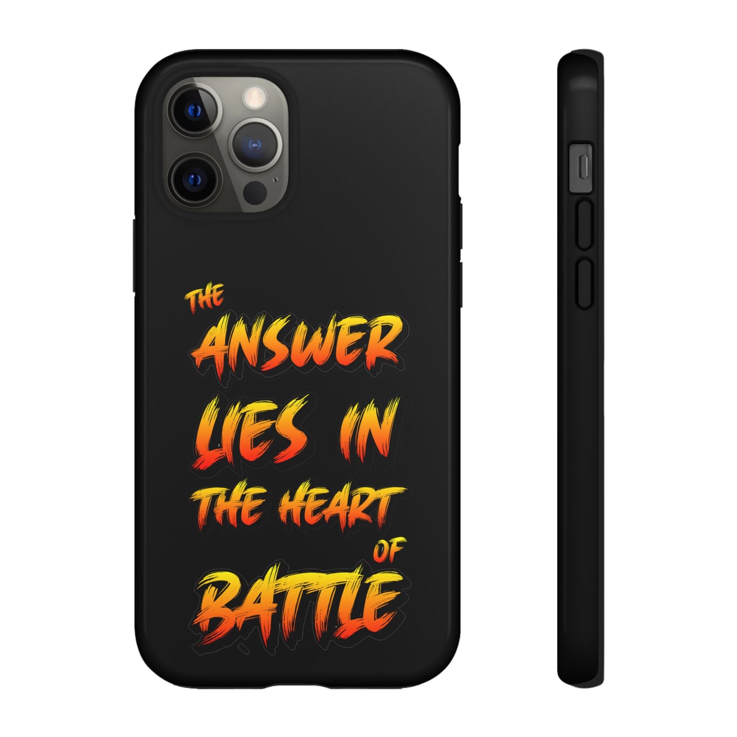 Kyle Hebert - The Answer Lies in the Heart of Battle - Phone Case