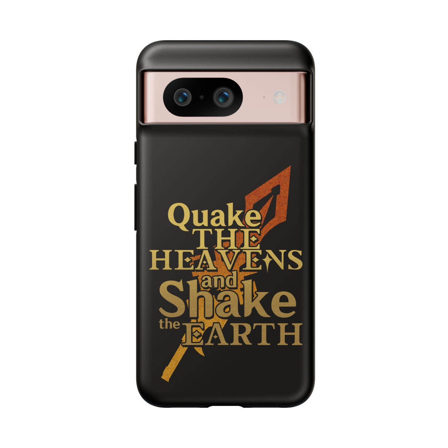 Keith Silverstein - Quake the Heavens... Quote - Cell Phone Case