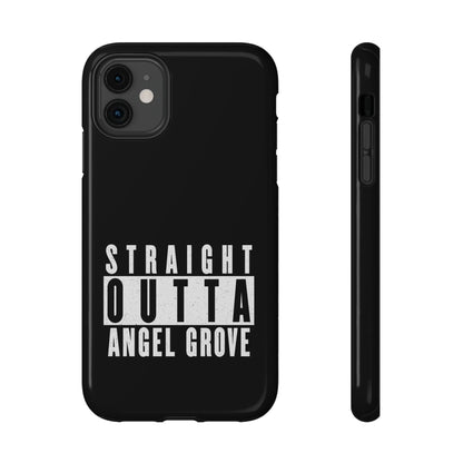 Walter Jones - Straight Outta Angel Grove - Black - Impact-Resistant Case