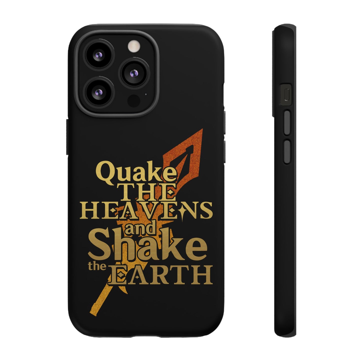 Keith Silverstein - Quake the Heavens... Quote - Cell Phone Case