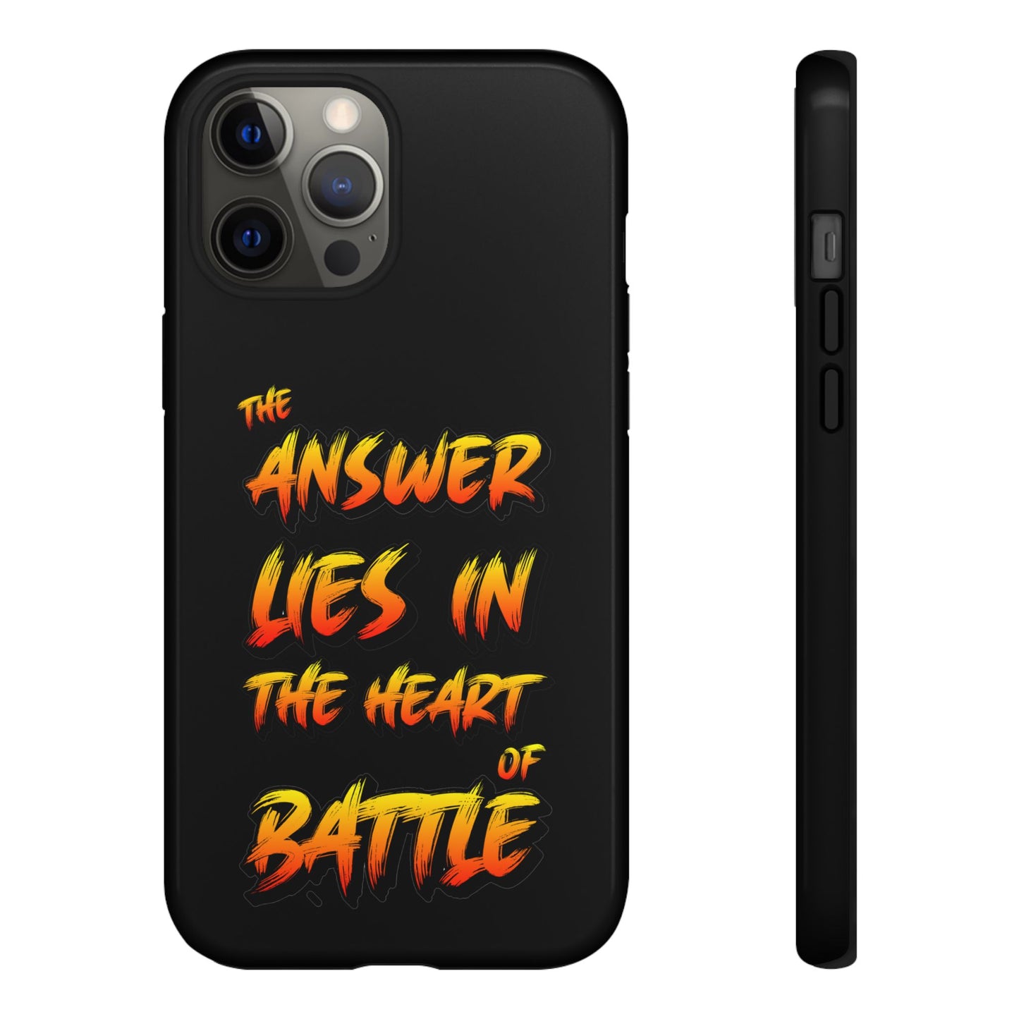 Kyle Hebert - The Answer Lies in the Heart of Battle - Phone Case