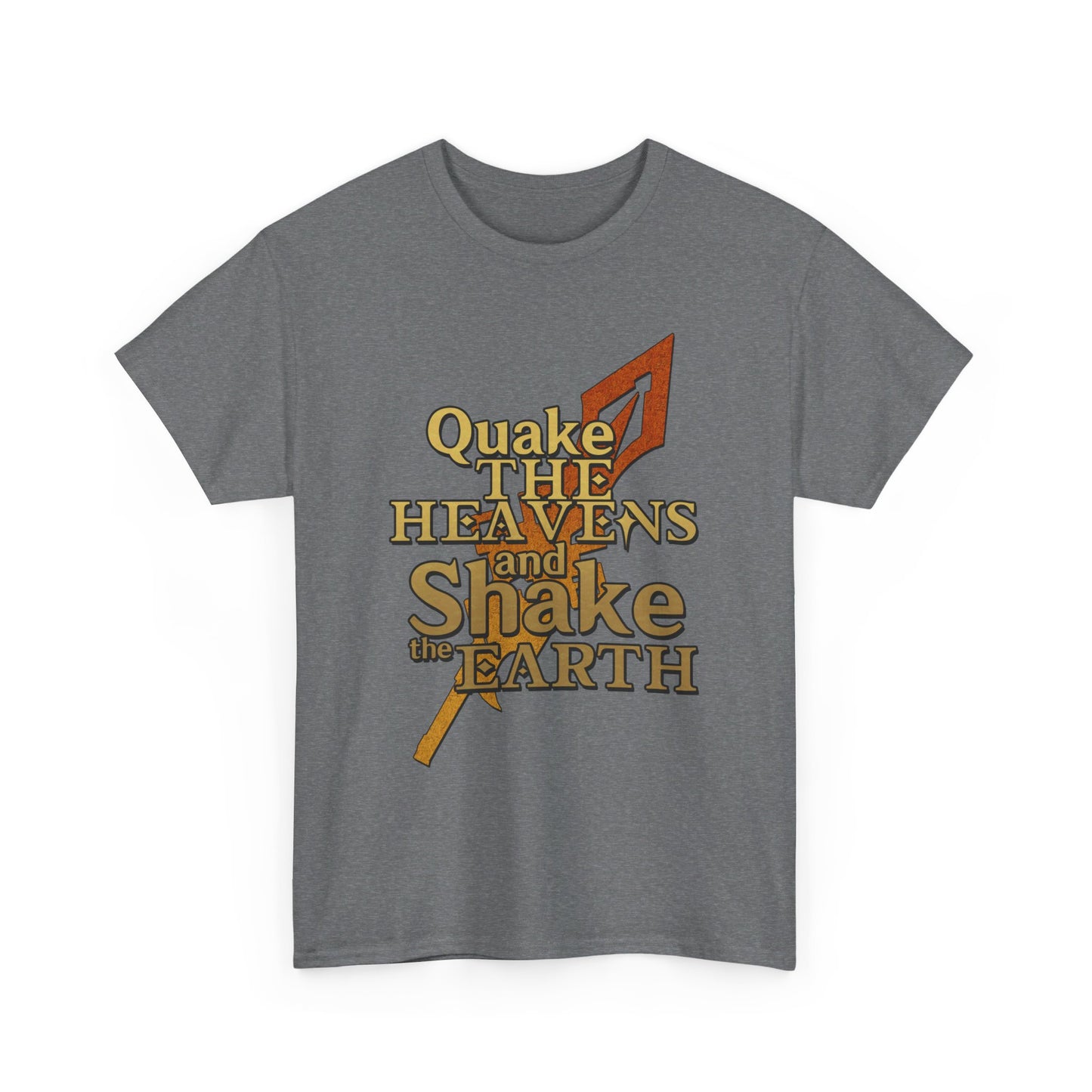 Keith Silverstein - Quake the Heavens... Quote Tee