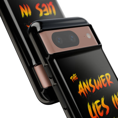 Kyle Hebert - The Answer Lies in the Heart of Battle - Phone Case