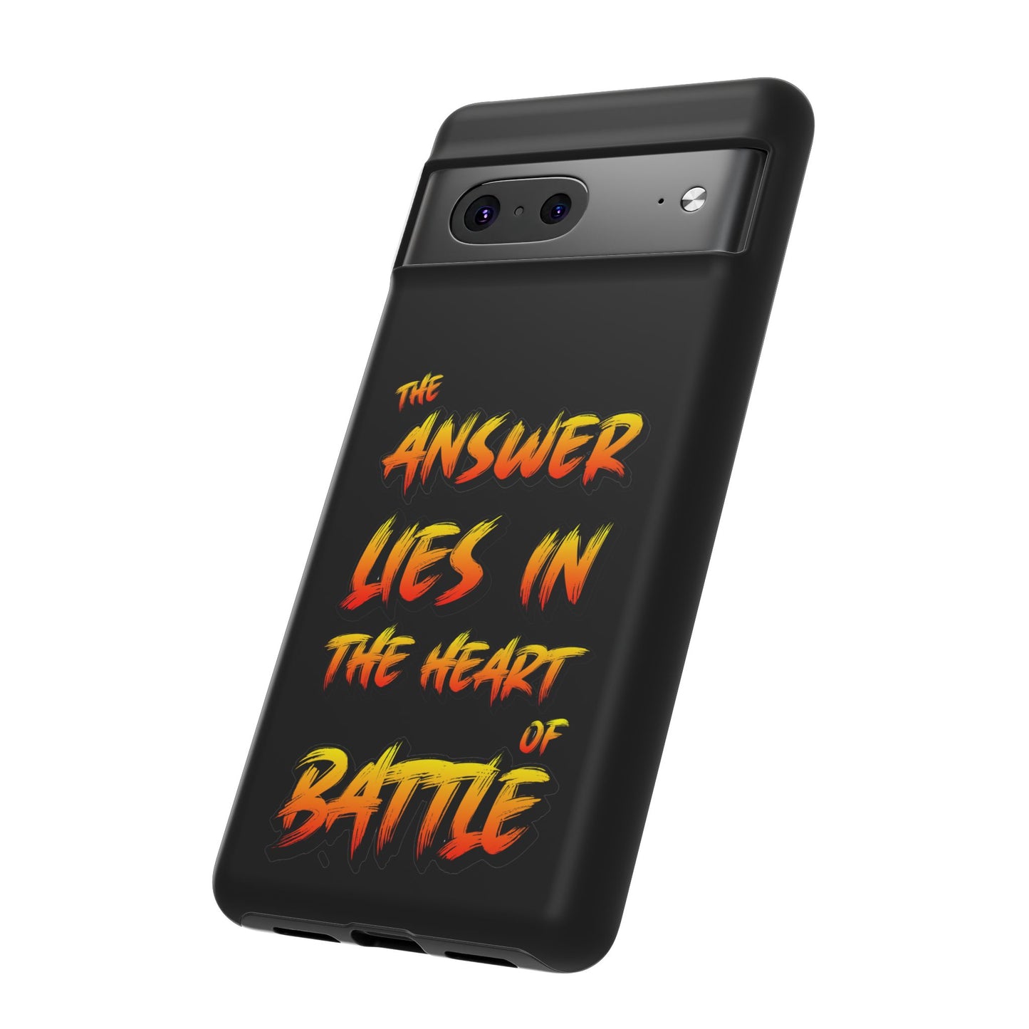 Kyle Hebert - The Answer Lies in the Heart of Battle - Phone Case