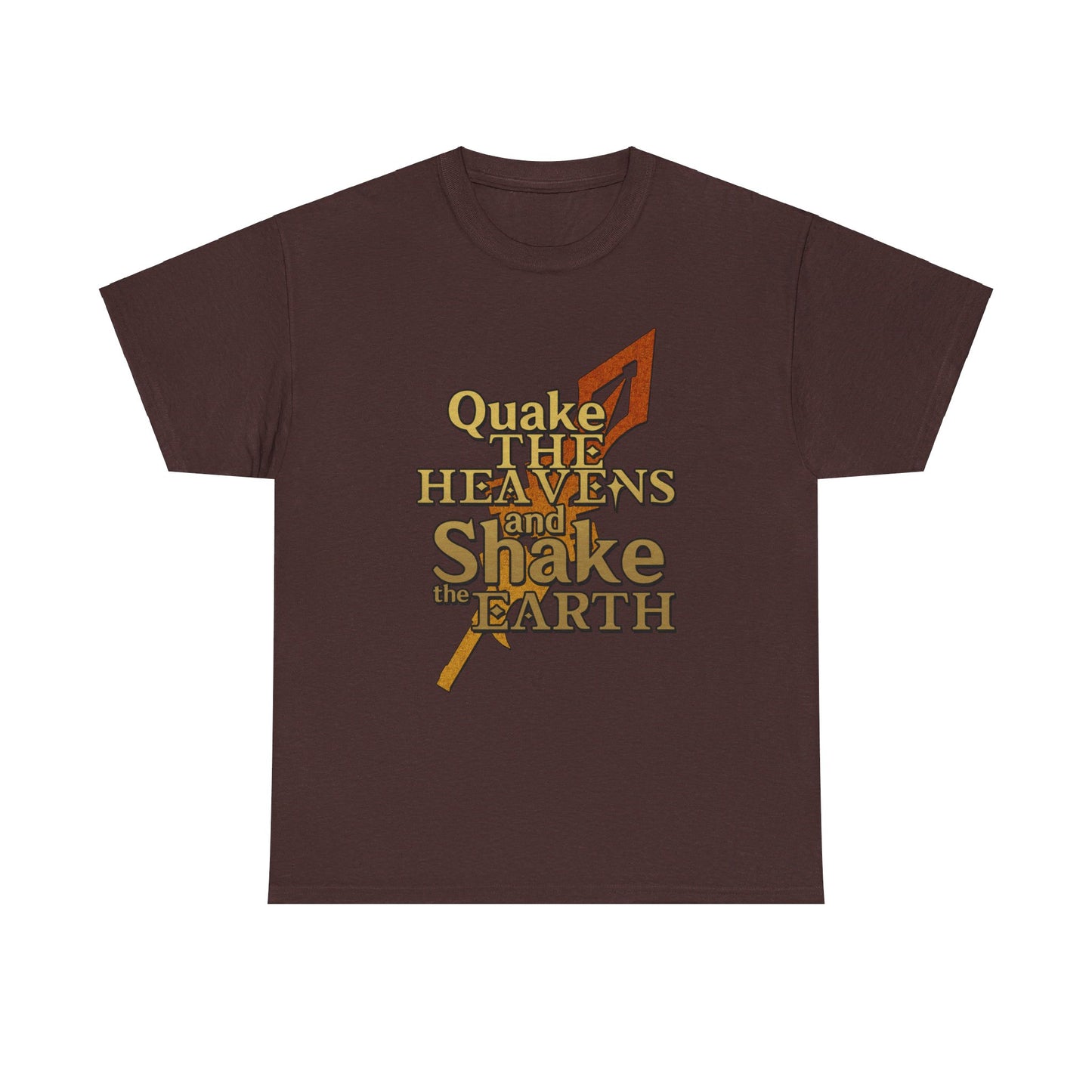 Keith Silverstein - Quake the Heavens... Quote Tee