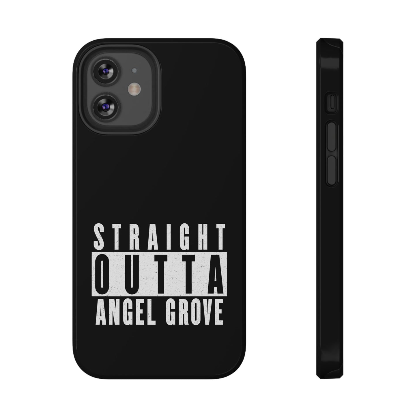 Walter Jones - Straight Outta Angel Grove - Black - Impact-Resistant Case