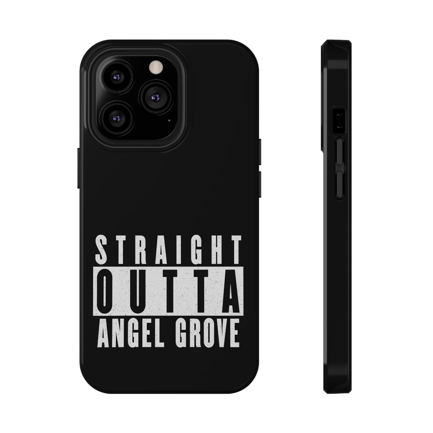 Walter Jones - Straight Outta Angel Grove - Black - Impact-Resistant Case