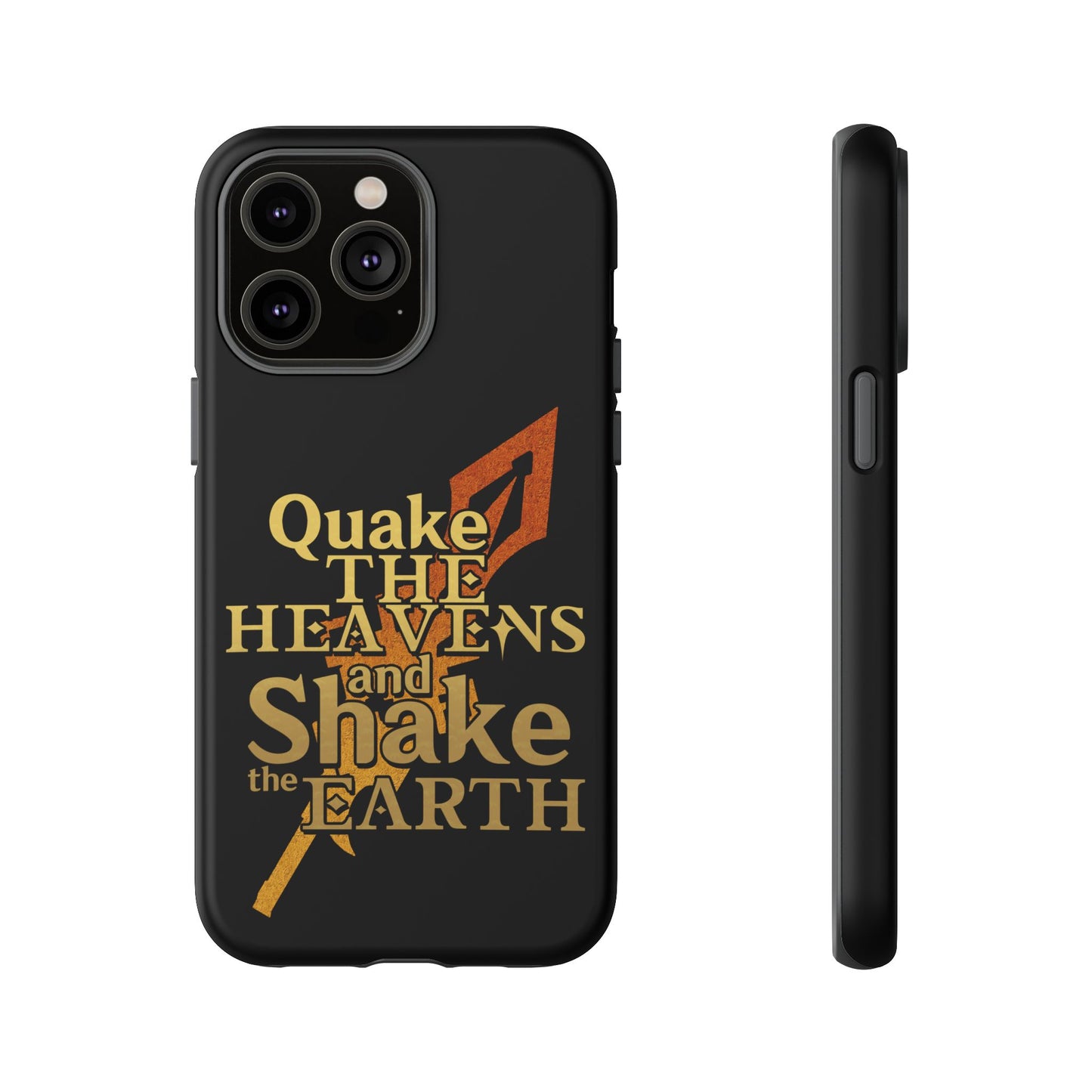 Keith Silverstein - Quake the Heavens... Quote - Cell Phone Case