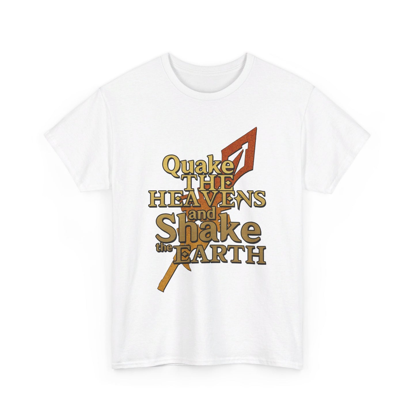 Keith Silverstein - Quake the Heavens... Quote Tee