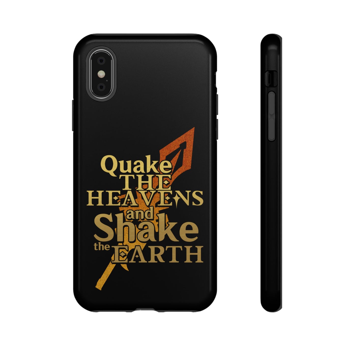 Keith Silverstein - Quake the Heavens... Quote - Cell Phone Case