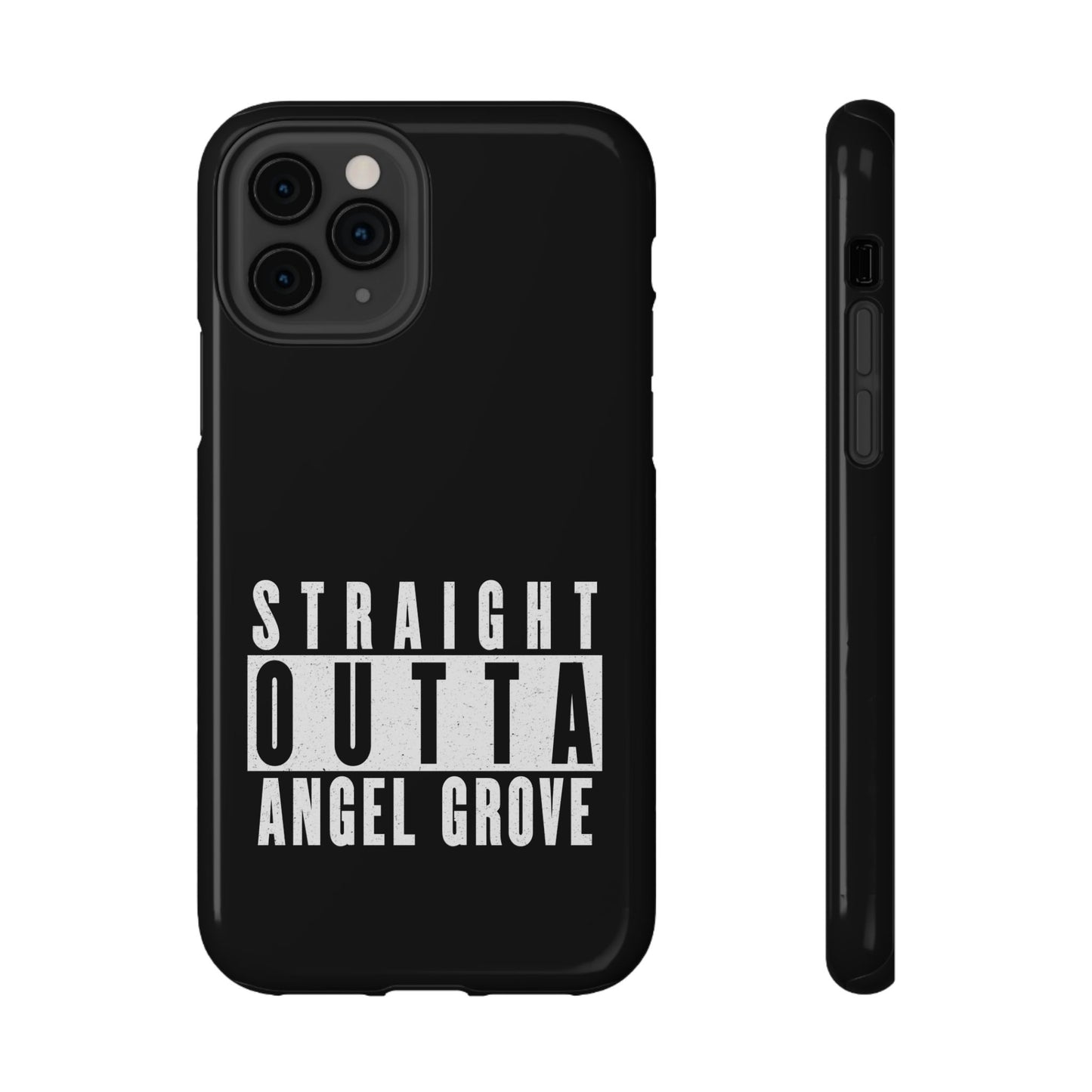 Walter Jones - Straight Outta Angel Grove - Black - Impact-Resistant Case